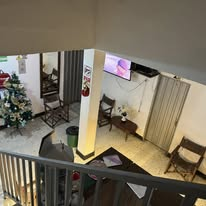 Vista interior del área común
